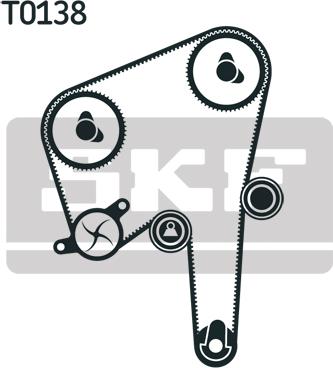 SKF VKMA 06610 - Kit de distribution cwaw.fr