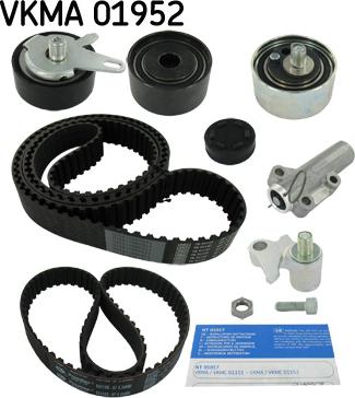 SKF VKMA 01952 - Kit de distribution cwaw.fr