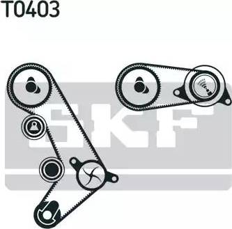 SKF VKMA 01046 - Kit de distribution cwaw.fr