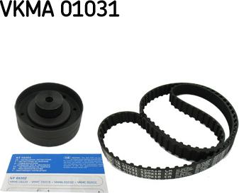 SKF VKMA 01031 - Kit de distribution cwaw.fr