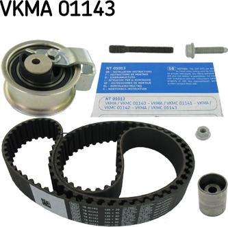 SKF VKMA 01143 - Kit de distribution cwaw.fr