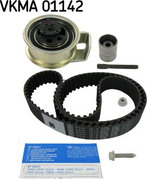 SKF VKMA 01142 - Kit de distribution cwaw.fr