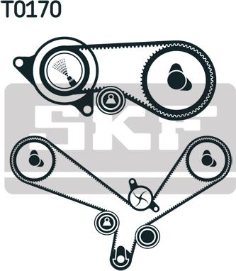 SKF VKMA 01152 - Kit de distribution cwaw.fr