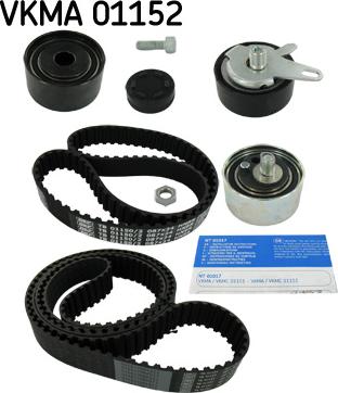 SKF VKMA 01152 - Kit de distribution cwaw.fr