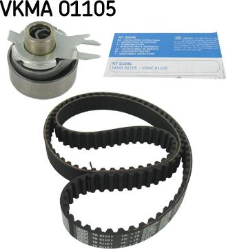 SKF VKMA 01105 - Kit de distribution cwaw.fr