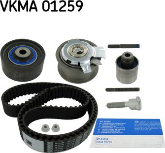 SKF VKMA 01259 - Kit de distribution cwaw.fr