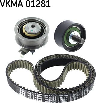 SKF VKMA 01281 - Kit de distribution cwaw.fr