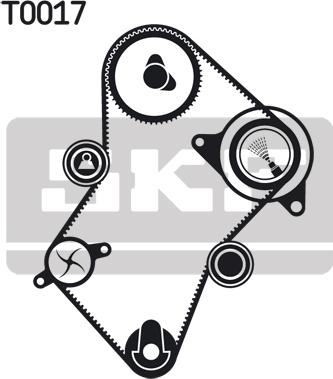 SKF VKMA 03240 - Kit de distribution cwaw.fr