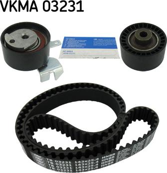 SKF VKMA 03231 - Kit de distribution cwaw.fr