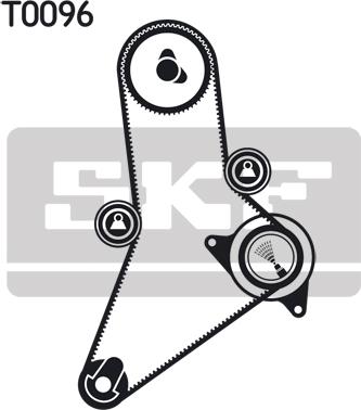 SKF VKMA 02983 - Kit de distribution cwaw.fr