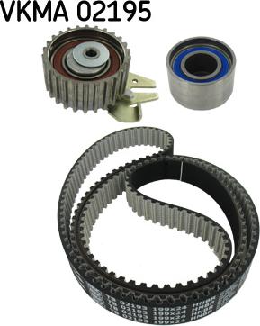 SKF VKMA 02195 - Kit de distribution cwaw.fr