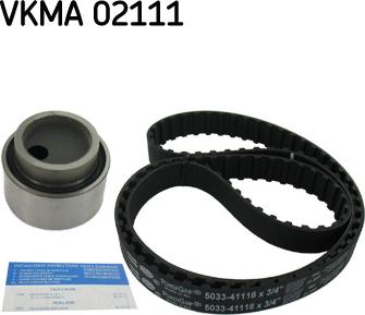 SKF VKMA 02111 - Kit de distribution cwaw.fr