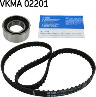 SKF VKMA 02201 - Kit de distribution cwaw.fr