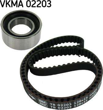 SKF VKMA 02203 - Kit de distribution cwaw.fr