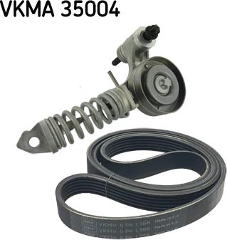 SKF VKMA 35004 - Jeu de courroies trapézoïdales à nervures cwaw.fr