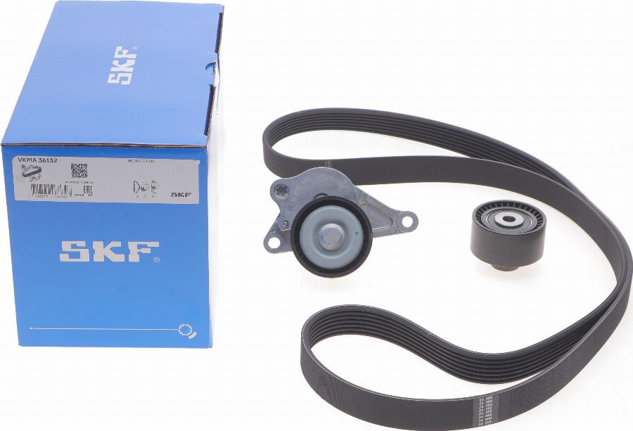 SKF VKMA 36132 - Jeu de courroies trapézoïdales à nervures cwaw.fr