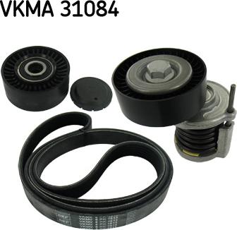 SKF VKMA 31084 - Jeu de courroies trapézoïdales à nervures cwaw.fr