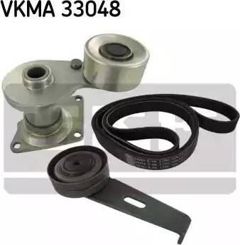 SKF VKMA 33048 - Jeu de courroies trapézoïdales à nervures cwaw.fr