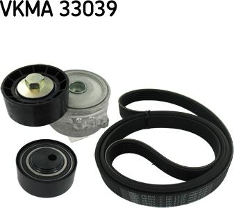 SKF VKMA 33039 - Jeu de courroies trapézoïdales à nervures cwaw.fr