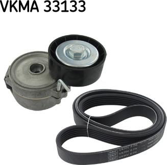 SKF VKMA 33133 - Jeu de courroies trapézoïdales à nervures cwaw.fr