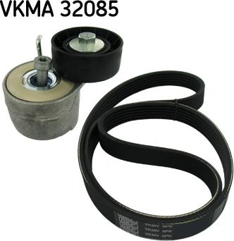 SKF VKMA 32085 - Jeu de courroies trapézoïdales à nervures cwaw.fr