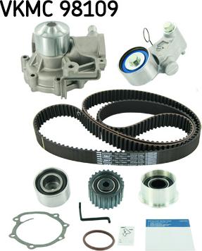 SKF VKMC 98109 - Pompe à eau + kit de courroie de distribution cwaw.fr