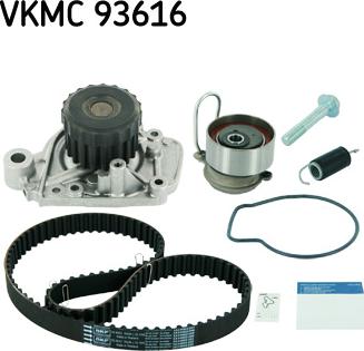 SKF VKMC 93616 - Pompe à eau + kit de courroie de distribution cwaw.fr