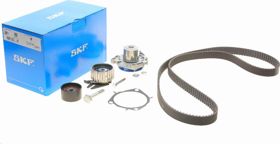 SKF VKMC05193 - Pompe à eau + kit de courroie de distribution cwaw.fr