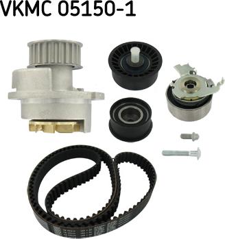 SKF VKMC 05150-1 - Pompe à eau + kit de courroie de distribution cwaw.fr