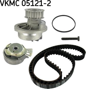 SKF VKMC 05121-2 - Pompe à eau + kit de courroie de distribution cwaw.fr