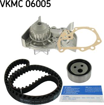 SKF VKMC 06005 - Pompe à eau + kit de courroie de distribution cwaw.fr