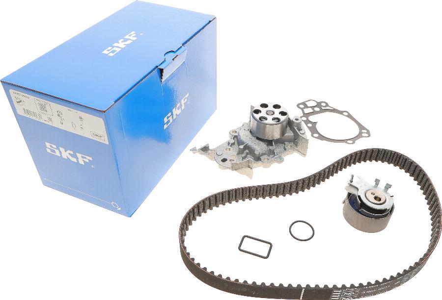 SKF VKMC 06002 - Pompe à eau + kit de courroie de distribution cwaw.fr