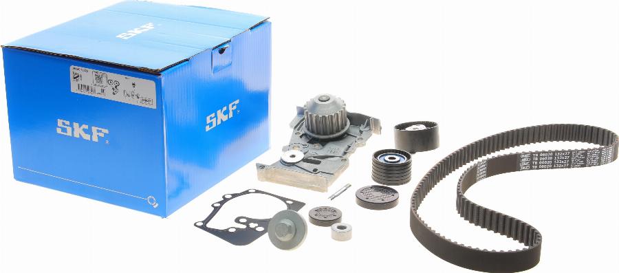 SKF VKMC 06020 - Pompe à eau + kit de courroie de distribution cwaw.fr