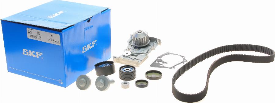 SKF VKMC 06021 - Pompe à eau + kit de courroie de distribution cwaw.fr