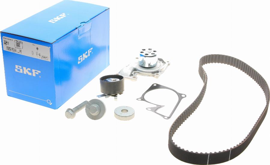 SKF VKMC 06134-3 - Pompe à eau + kit de courroie de distribution cwaw.fr