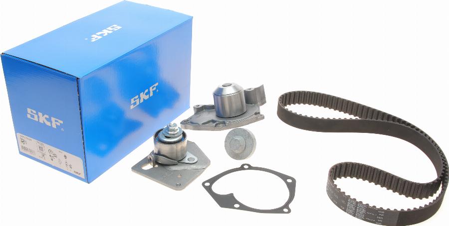 SKF VKMC 06129 - Pompe à eau + kit de courroie de distribution cwaw.fr