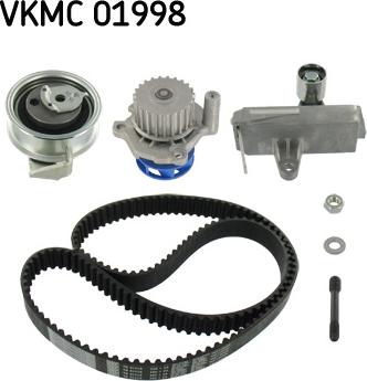 SKF VKMC 01998 - Pompe à eau + kit de courroie de distribution cwaw.fr