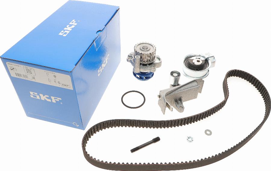 SKF VKMC 01918-1 - Pompe à eau + kit de courroie de distribution cwaw.fr