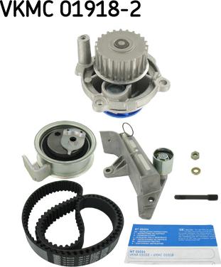 SKF VKMC 01918-2 - Pompe à eau + kit de courroie de distribution cwaw.fr