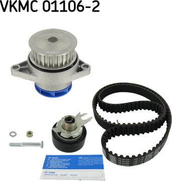 SKF VKMC 01106-2 - Pompe à eau + kit de courroie de distribution cwaw.fr