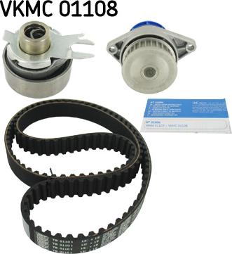 SKF VKMC 01108 - Pompe à eau + kit de courroie de distribution cwaw.fr