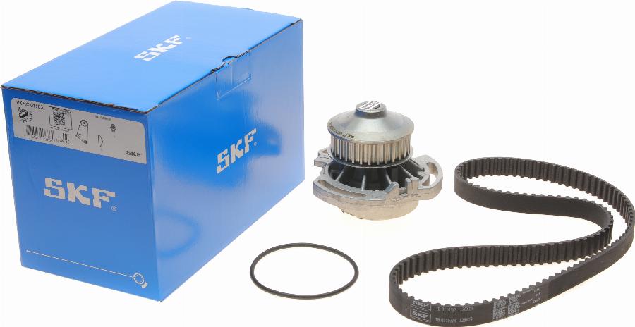 SKF VKMC 01103 - Pompe à eau + kit de courroie de distribution cwaw.fr