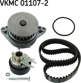 SKF VKMC 01107-2 - Pompe à eau + kit de courroie de distribution cwaw.fr