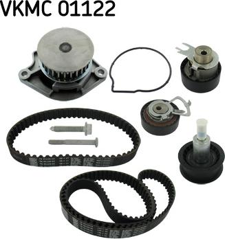 SKF VKMC 01122 - Pompe à eau + kit de courroie de distribution cwaw.fr