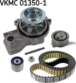 SKF VKMC 01350-1 - Pompe à eau + kit de courroie de distribution cwaw.fr