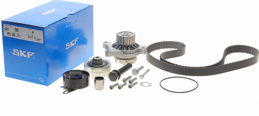 SKF VKMC 01244 - Pompe à eau + kit de courroie de distribution cwaw.fr