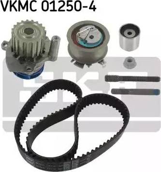 SKF VKMC 01250-4 - Pompe à eau + kit de courroie de distribution cwaw.fr