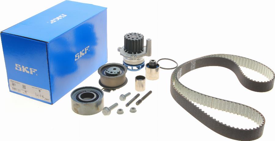 SKF VKMC 01263-1 - Pompe à eau + kit de courroie de distribution cwaw.fr