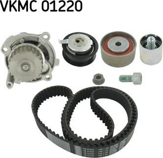 SKF VKMC 01220 - Pompe à eau + kit de courroie de distribution cwaw.fr