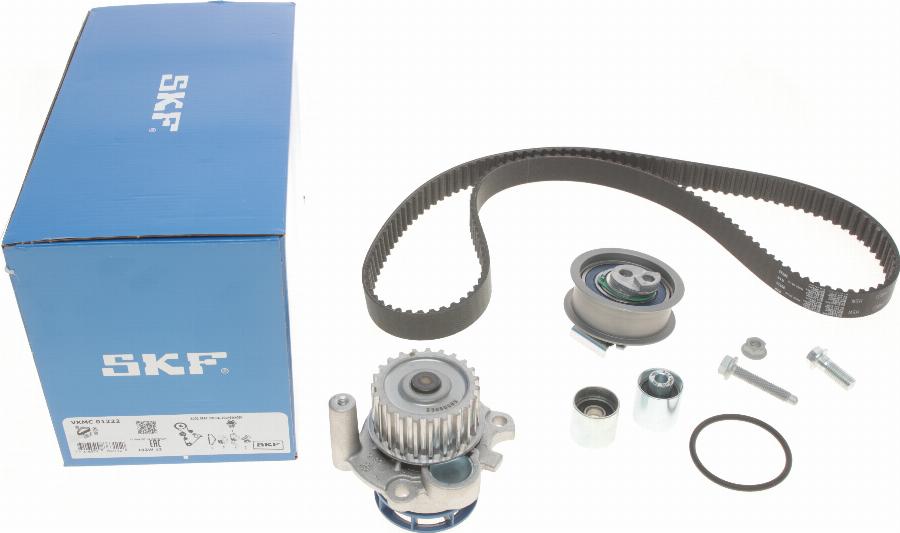 SKF VKMC 01222 - Pompe à eau + kit de courroie de distribution cwaw.fr